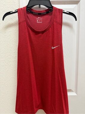 Nike Red Dri-FIT Women's Sleeveless Training Tank